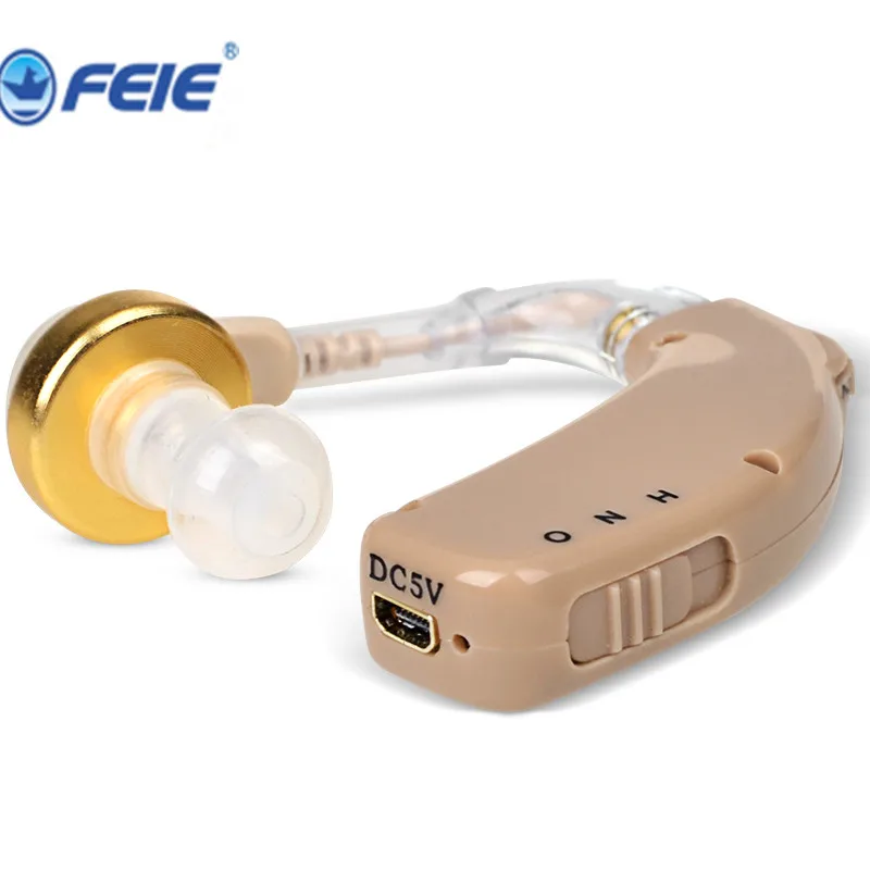 

Newest High Quality BTE Digital Hearing Aid For Hearing Loss Mini Full Circuitry Hearing Aids Voice Amplifier C-108