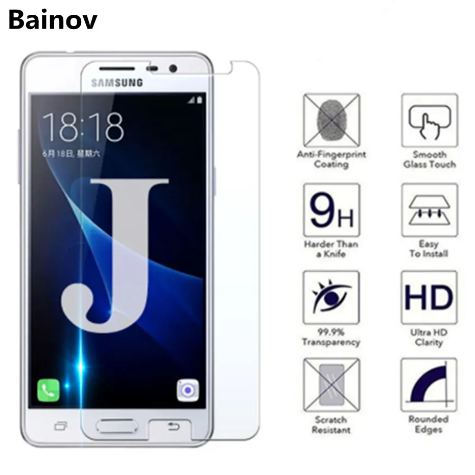 2 шт. для samsung Galaxy J5 2016 2017 J1 j5 J7 pro защитное стекло Защитная пленка экрана на j3 j7