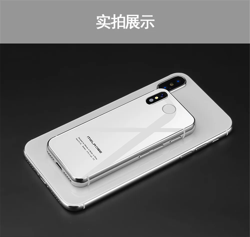 Супер Мини Melrose 4G Lte маленький смартфон 3,4 ''MTK6739 четырехъядерный Android 8,1 отпечаток пальца ID 2000 мАч мобильный телефон