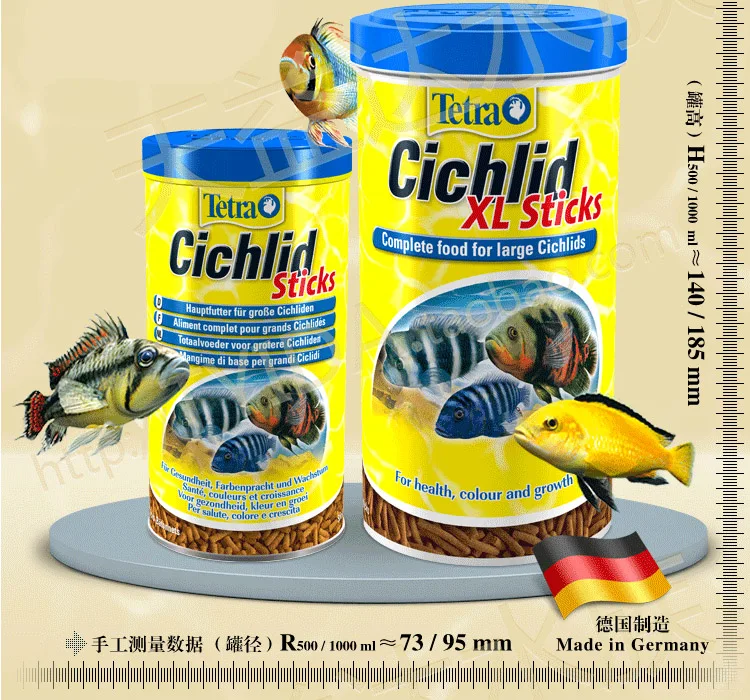 Tetra Cichild палочки тропические маленькие рыбки еда поплавок на воде устройство