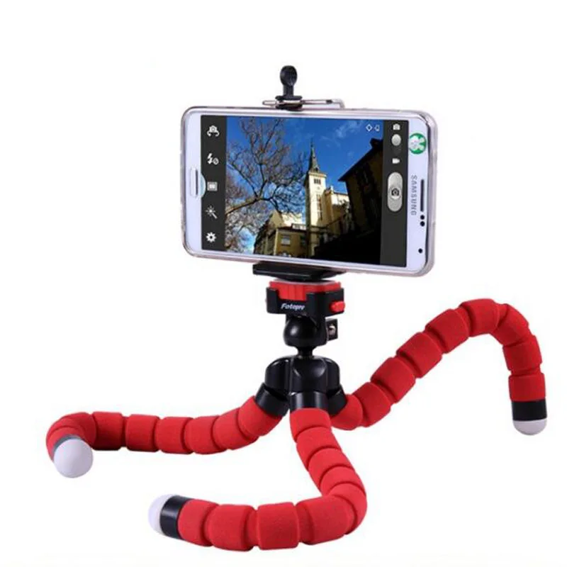 Держатель для телефона камеры гибкий штатив осьминога кронштейн подставка