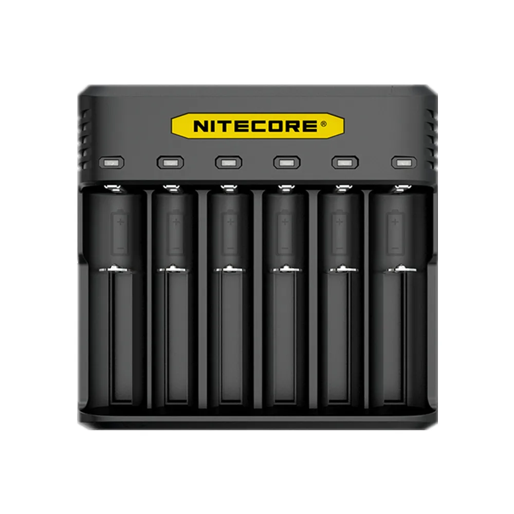 NITECORE Q6 Q серия 6 слотов быстрое зарядное устройство с компактным размером