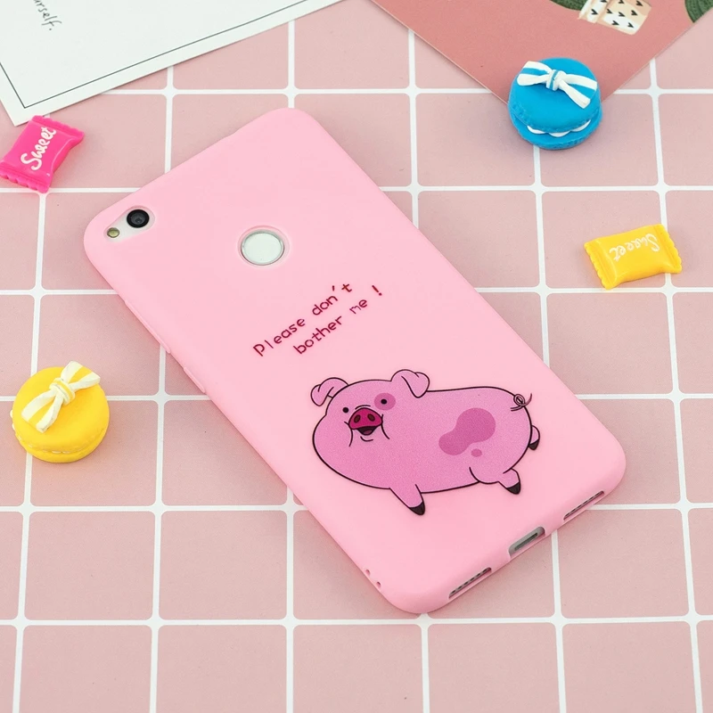 For Hawei P8 Lite 2017 Case Soft Silicone Cartoon Phone Back Cover Huawei P9 Etui | Мобильные телефоны и аксессуары