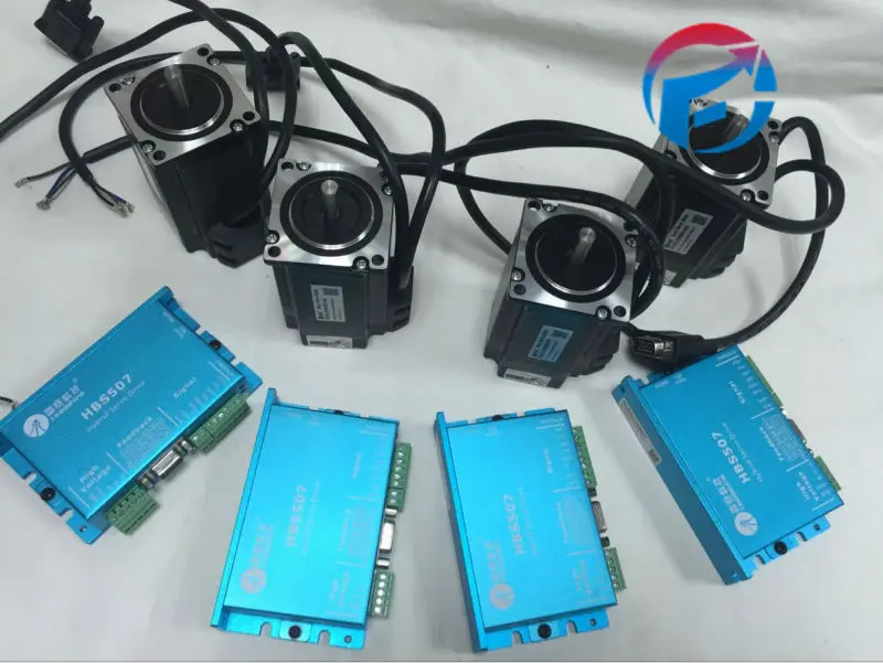 8 шт./партия трехфазный сервопривод HBS507 57 мм 573HBM20 EC 1000 с кабелем 3 м новая версия|servo
