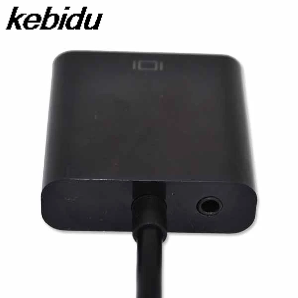 Переходник штырь гнездо с аудиокабелем HDMI совместимый к VGA адаптер для Xbox 360 PS3