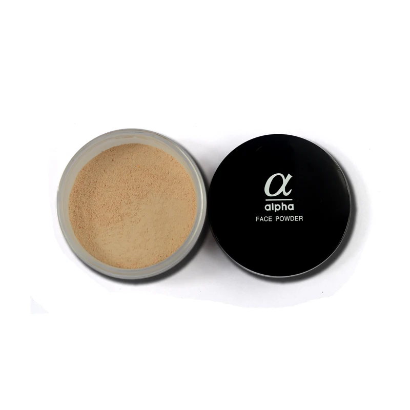 Любовь Альфа 9 Цвета рассыпчатая пудра бренд основа под макияж длительный