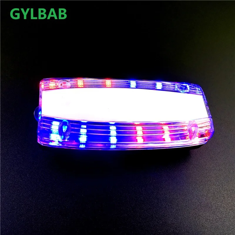Светодиодный наплечный фонарь Gylbab мигающий перезаряжаемый предупредительный