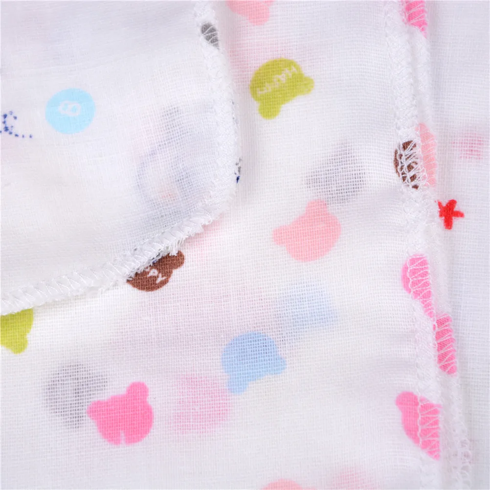 10 шт./лот детское полотенце для кормления плюшевый мишка кролик в горошек с