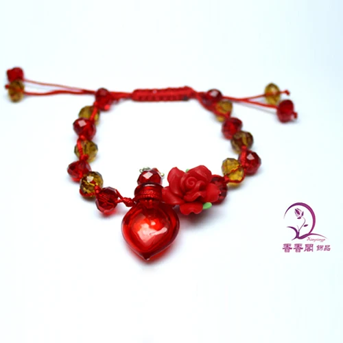 1 шт. браслет в виде флакона сердце флакона|bracelet heart|bracelet braceletheart bracelet |