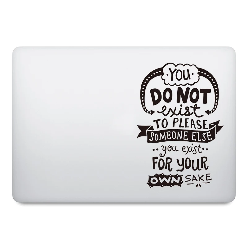 Life определение Цитата ноутбука наклейка для Apple Macbook Air Pro Retina 11 12 13 15 дюймов