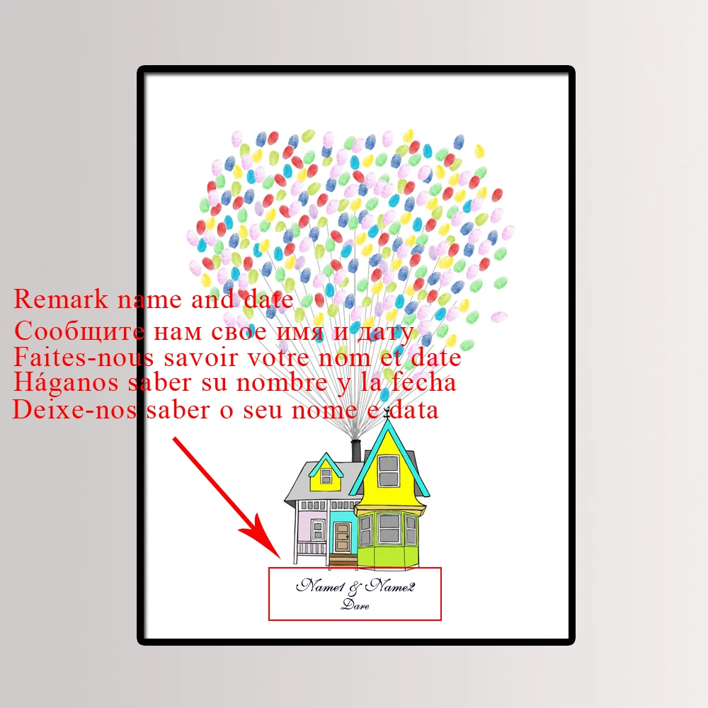 Бесплатная Персонализированная пользовательская именная Дата отпечаток пальца