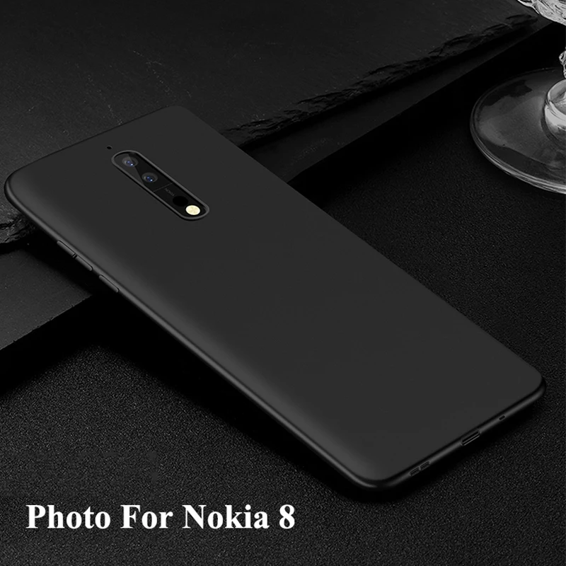 Чехол UPaitou для Nokia X5 X6 X7 7 8 Plus 2018 Sirocco тонкий мягкий чехол-накладка из ТПУ Nokua 2 1 3 5 6