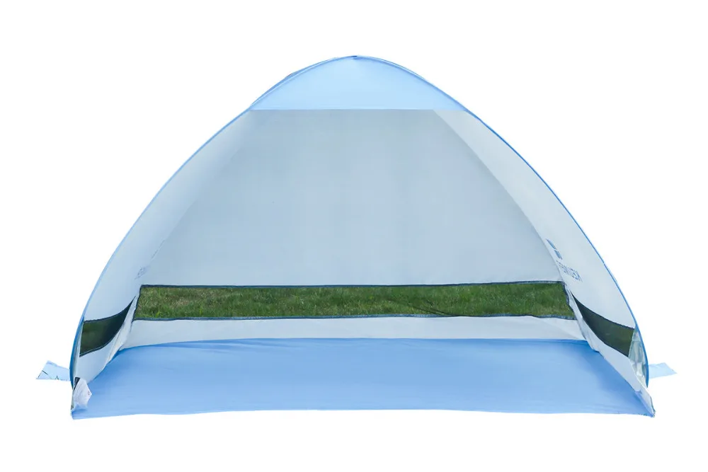 Широкоформатная быстро Автоматическая открытая Пляжная Палатка УФ защитный