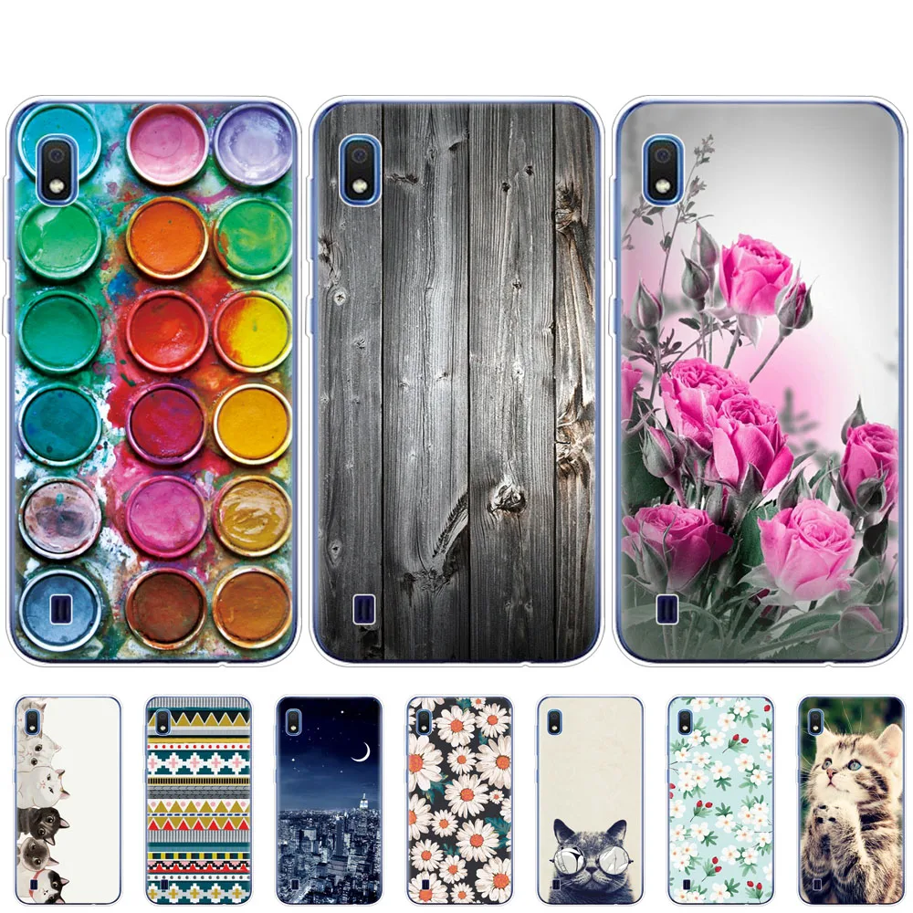 Чехол для samsung A10, мягкий силиконовый чехол coqa funda для samsung Galaxy A10 A 10 SM-A105F A105 A105F, мультяшный чехол