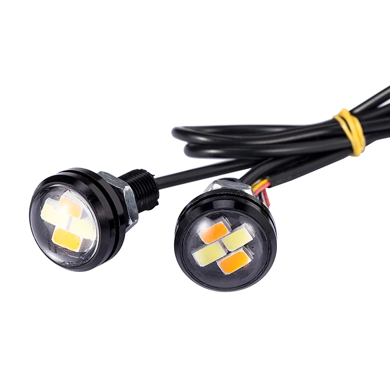 MGTV LIGHT 2 шт. Автомобильный светодиодный орлиный глаз свет Автомобильная резервная
