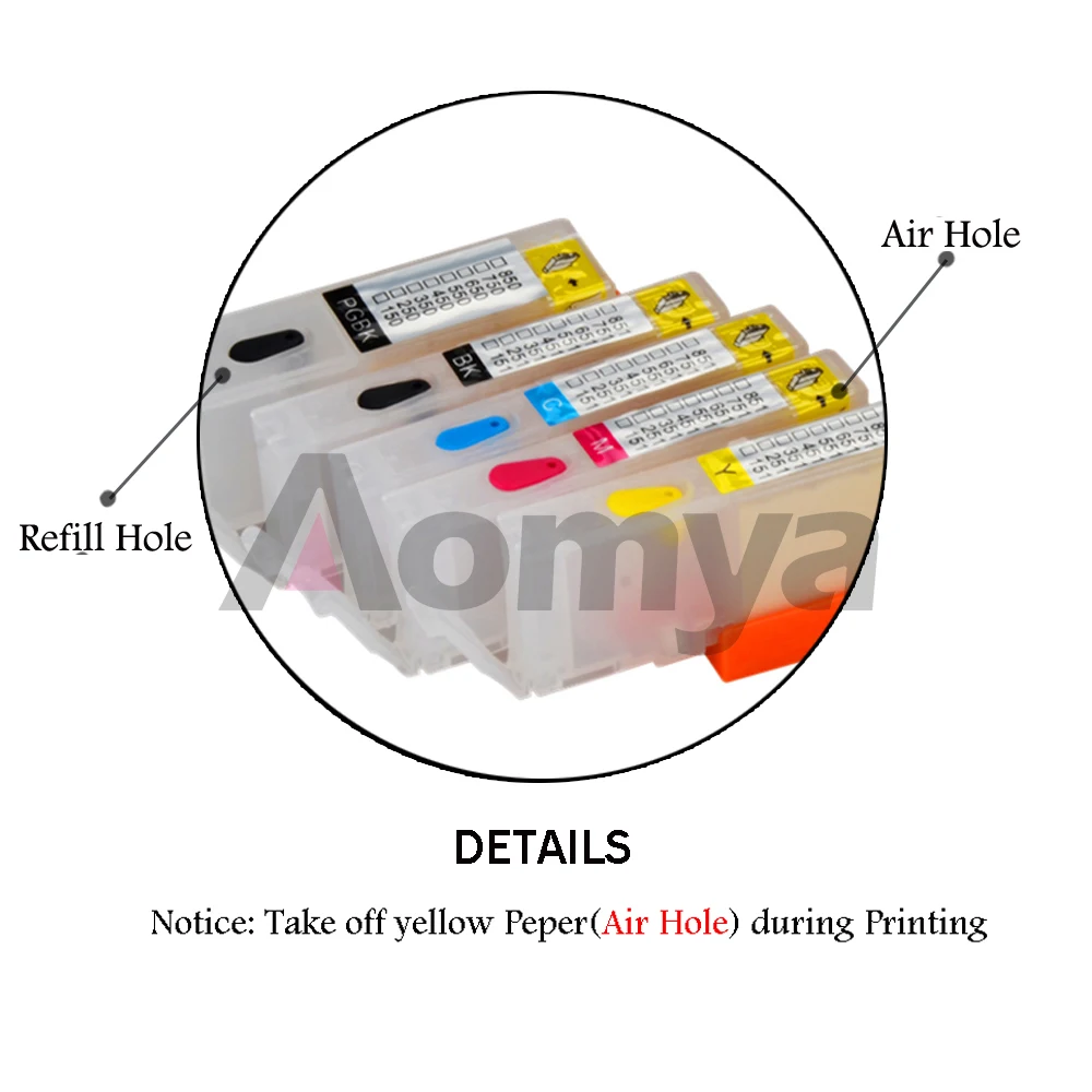 Aomya 5 шт. PGI550 PGI 550 картридж совместимый для CANON IP7250 MG5450 MX925 MG5550 MG6450 MG5650 MG6650 IX6850 MX725