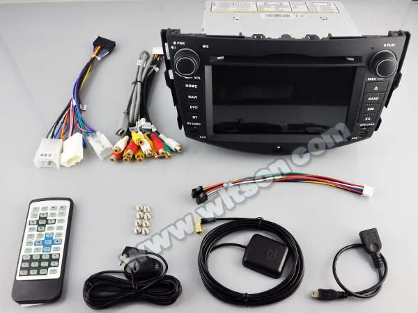 Автомобильный DVD плеер WITSON с GPS для TOYOTA RAV4 новая технология + защитный экран 1080P DSP