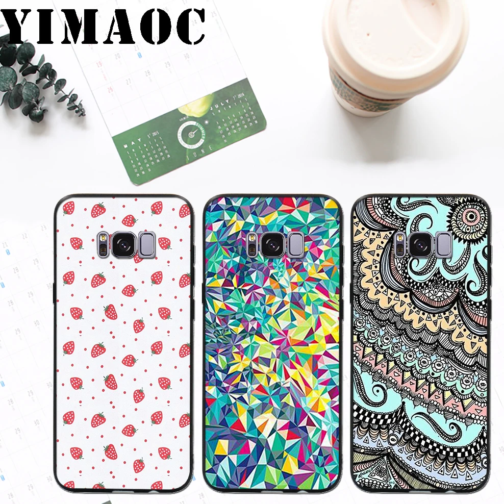 YIMAOC много кошек искусство Мягкий силиконовый чехол для Samsung Galaxy A3 A5 A6 Plus 2017 2016 S6 S7
