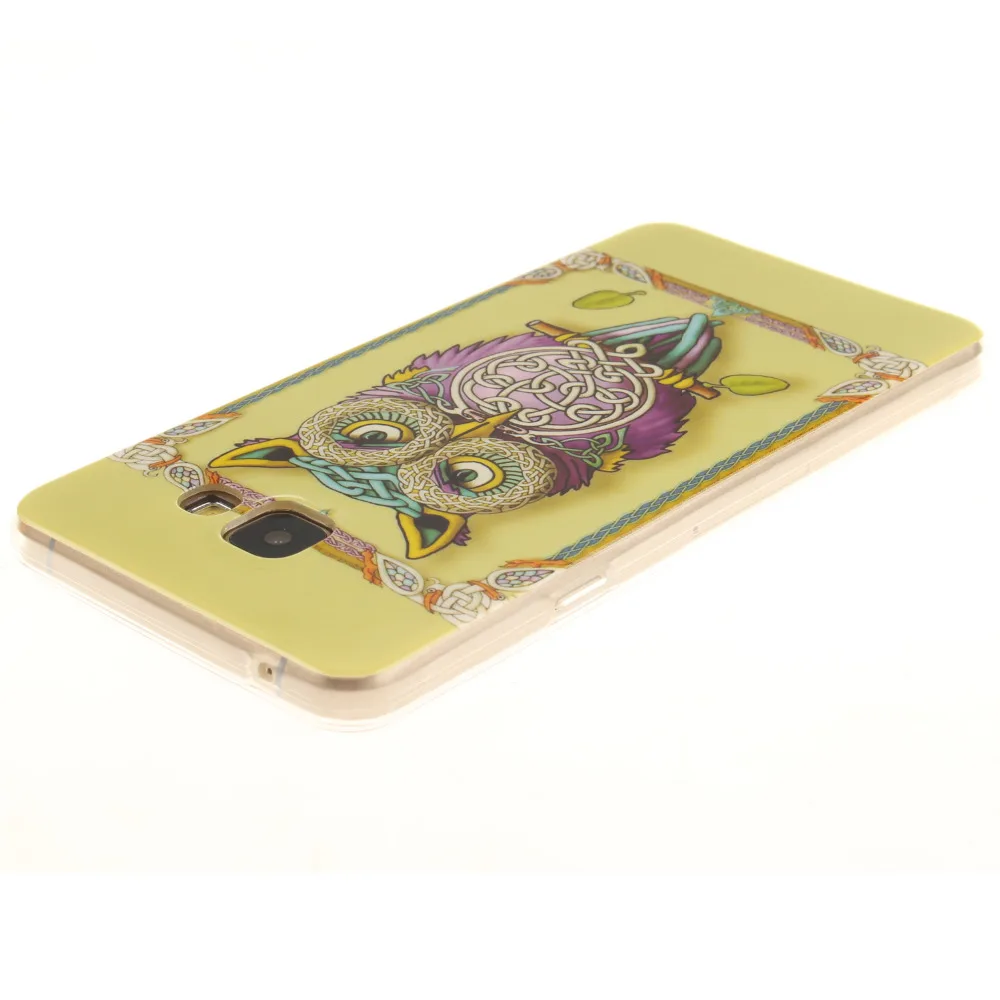Мультфильм Мягкий Чехол TPU Резина Кремния Для Samsung Galaxy A3 2016 A3100 A310F 4.7 &quotцветок