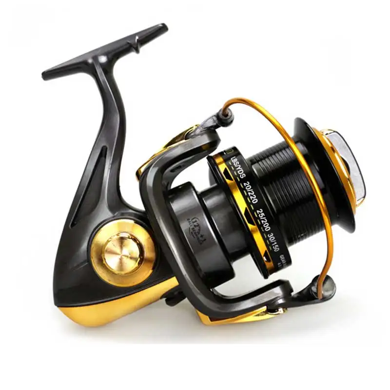 Катушка для спиннинга AZJ 2017 Top Spinning Fishing Reel 13BB 4.6:1 TF8000/9000 Big Far Casting Full Metal Rocker remote Wheel Peche.