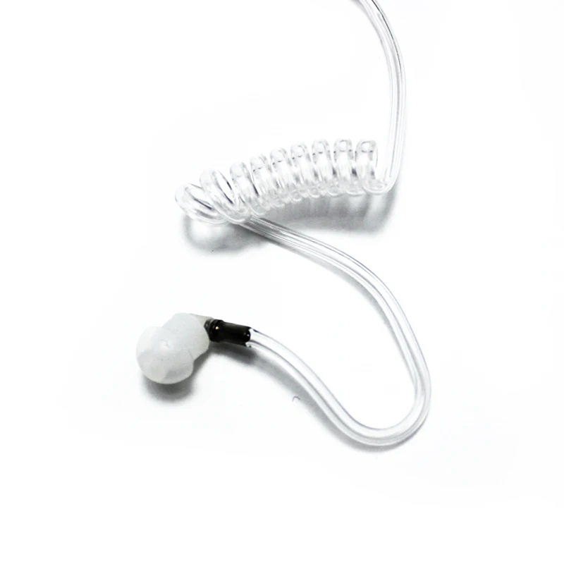 HFES New Flexible Throat Mic jack 3.5mm Microphone Covert Acoustic Tube Earpiece Headset for Iphone android moblie phone | Электроника