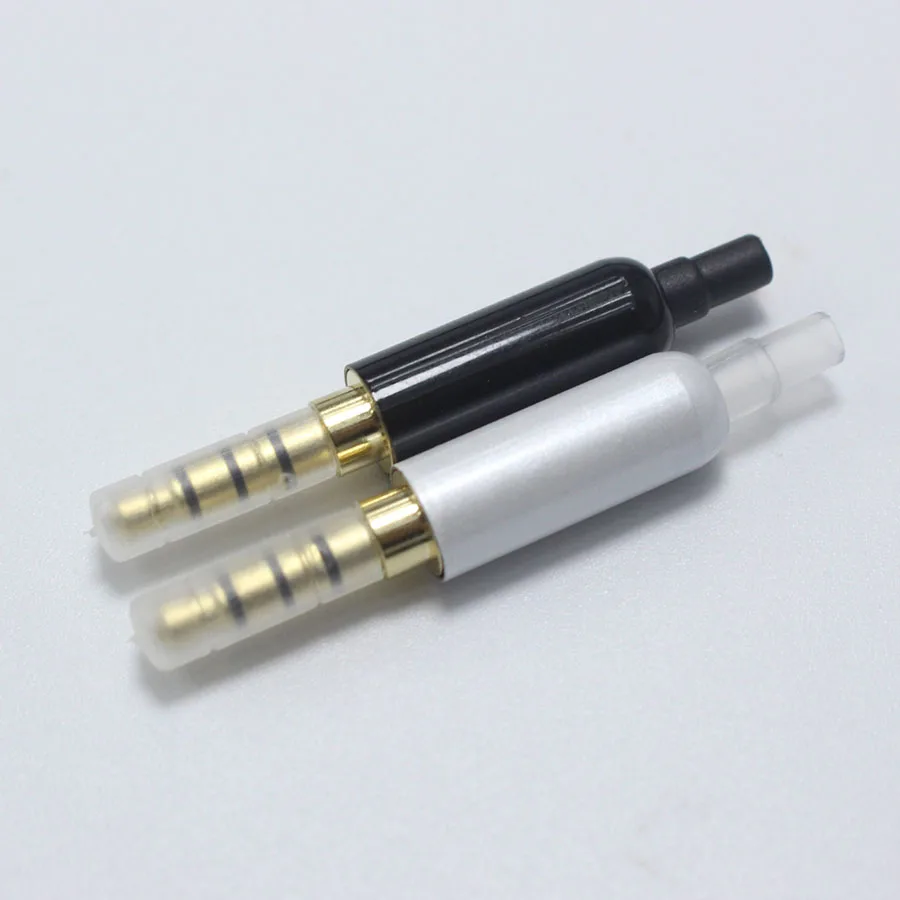 2 шт./лот 4 полюсный разъем 3 5 RCA мм аудиоразъем стереогарнитура с хвостом и