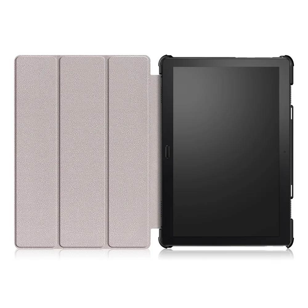 Чехол для lenovo Tab P10 TB-X705F TB-X705L 10,1 '', чехол для lenovo Tab P10, Умный Магнитный флип-чехол из ПУ кожи, чехол+ стилус