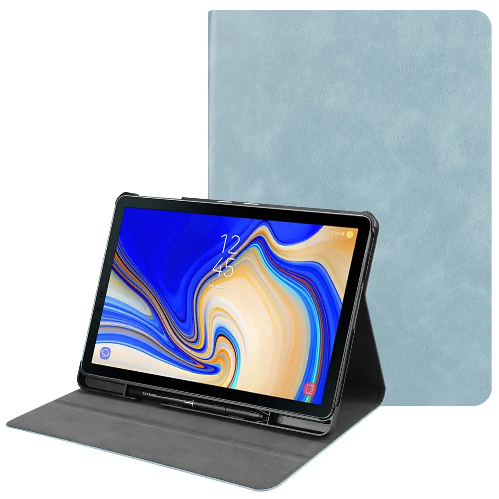 Для samsung Galaxy Tab S4 10,5 T830 T835 T837 планшет Премиум Флип кожаный чехол-Подставка Авто Режим сна/пробуждения Встроенный держатель S