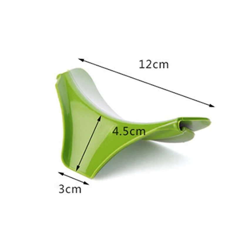 Силиконовая воронка для жидкости кухонная Воронка кастрюль и сковородок 1 шт.