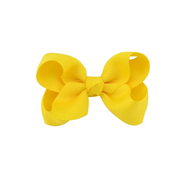 NO.10 1 шт. 3'hair лук Grosgrain лента для волос банты аксессуары с зажимом многослойный бант украшения для волос шпильки R - Цвет: NO.10