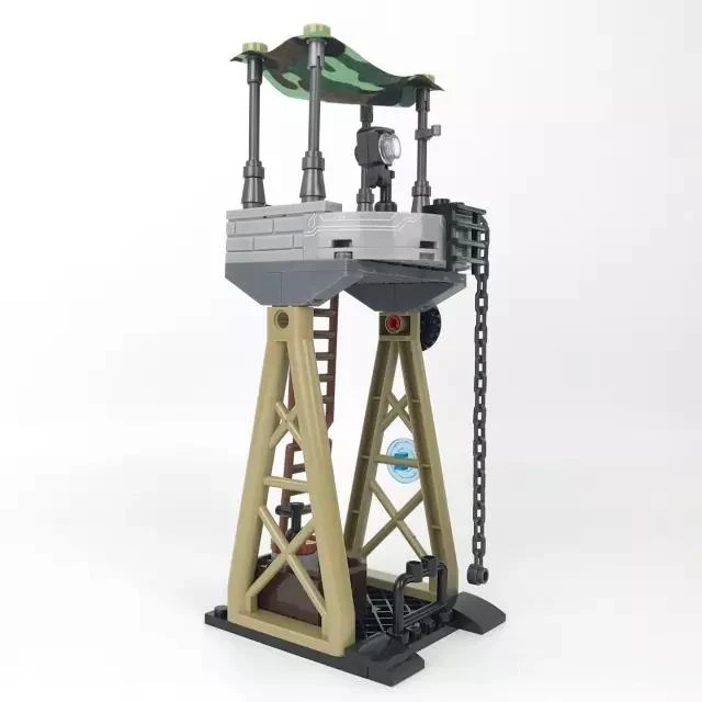 Черное золото серии DIY Building Конструкторы Совместимость lepins Военная Униформа