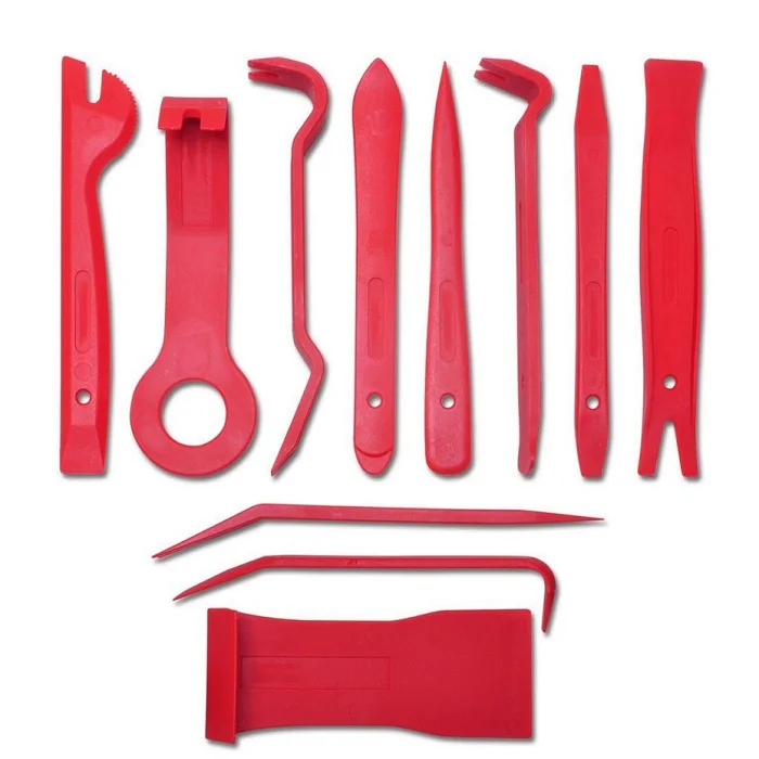 rete automobile CAR Auto Upholstery Tools Strong Nylon Door Molding Dash Panel Trim Tool Kit Clip Pliers Fastener Remover | Автомобили и