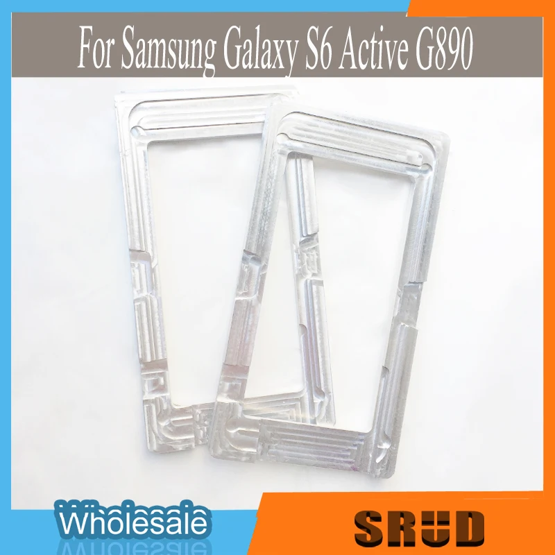 1 шт. ЖК экран стекло ламинаты выравнивание формы для Samsung Galaxy S6 Active G890 алюминий