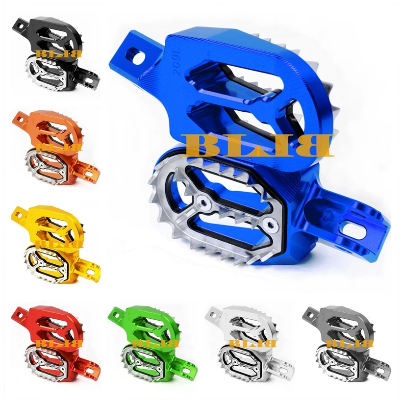 Для Yamaha WR426F WR 426F 426 F 2001 2002 мотокросса подножки колышки острые зубы CNC Dirt Bike Moto