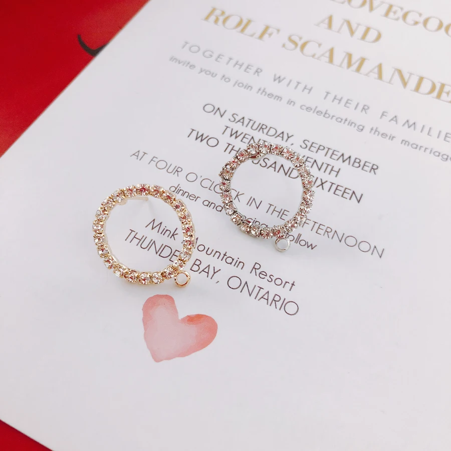 4 шт./lotalloyovalearringsaccessories для ювелирных изделий Аксессуары серьги ювелирные изделия
