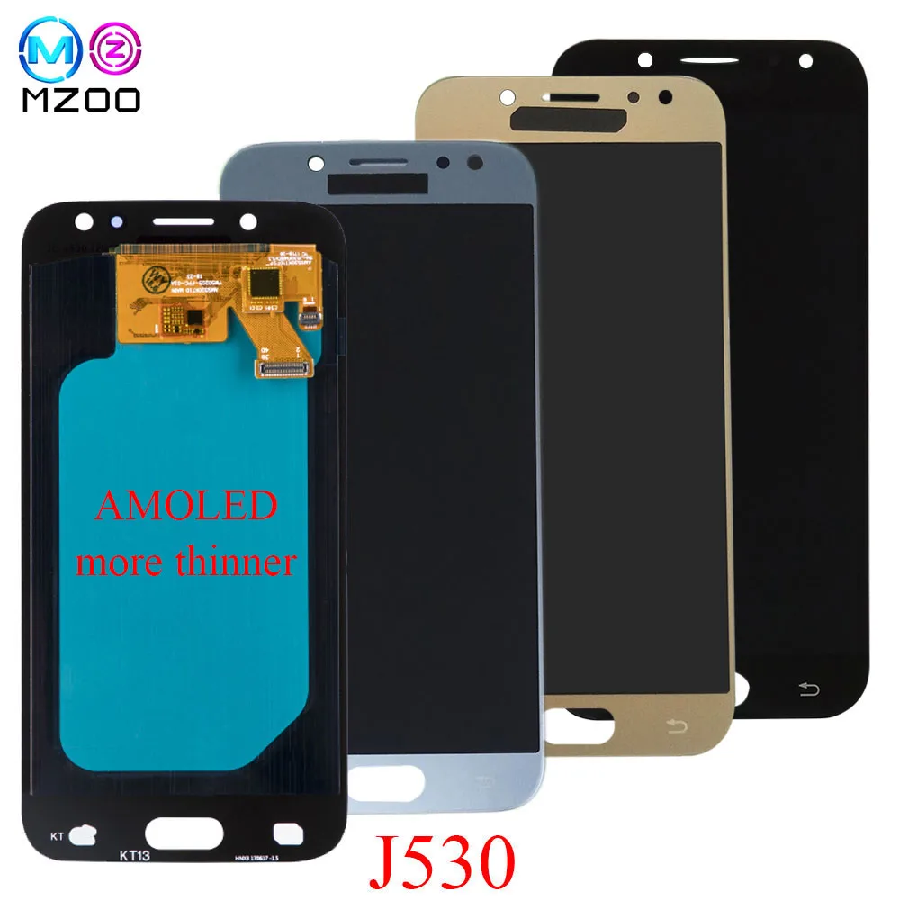 Супер AMOLED ЖК дисплей для Samsung Galaxy J5 Pro 2017 J530 J530F J530FM SM J530G/DS с сенсорным экраном