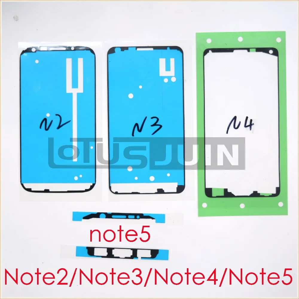 10x клейкая лента наклейка для переднего корпуса ЖК сенсорного экрана Рамка samsung