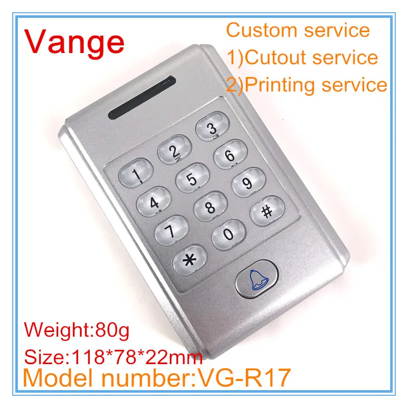 2 шт./лот корпус для контроля доступа rfid 118*78*22 мм из АБС-пластика | Строительство и