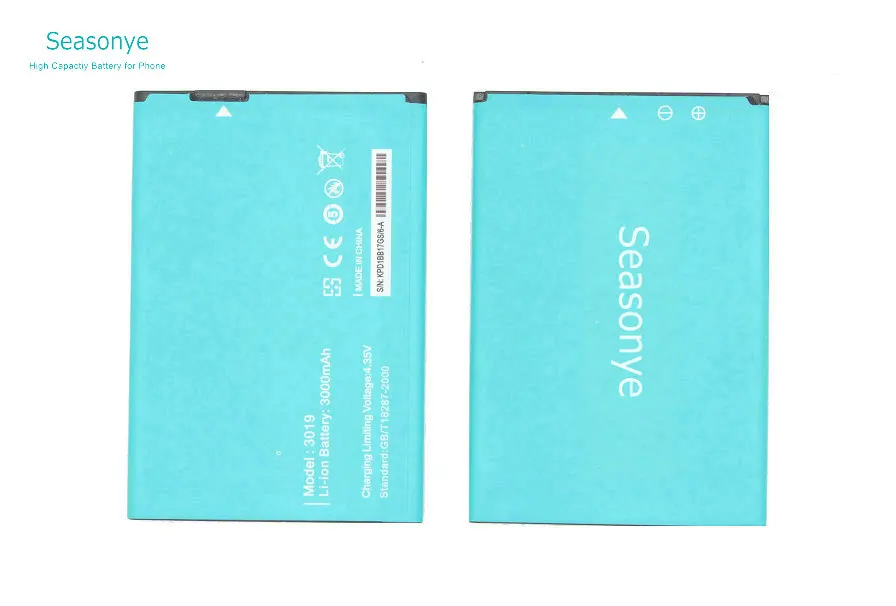 Seasonye 3000mAh 3019 мобильный телефон сменный литий-ионный аккумулятор для Ulefone Be Pro L55 2