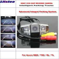 liislee hd sony car rear camera for acura mdx tsx rl tl intelligent parking tracks reverse backup ntsc rca aux