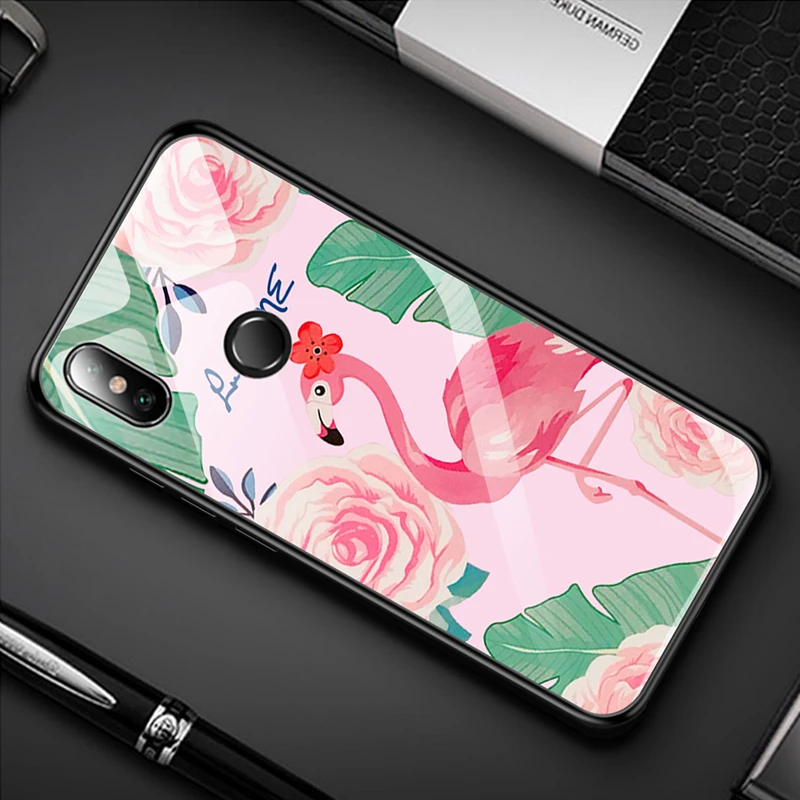 09 Стеклянный чехол для Xiao mi Red mi 6 Pro 6Pro Note 6 Pro Pocophone F1 mi 8 mi A2 Lite A1 7A 5 7 9 чехол противоударный чехол из закаленного стекла - Цвет: 09