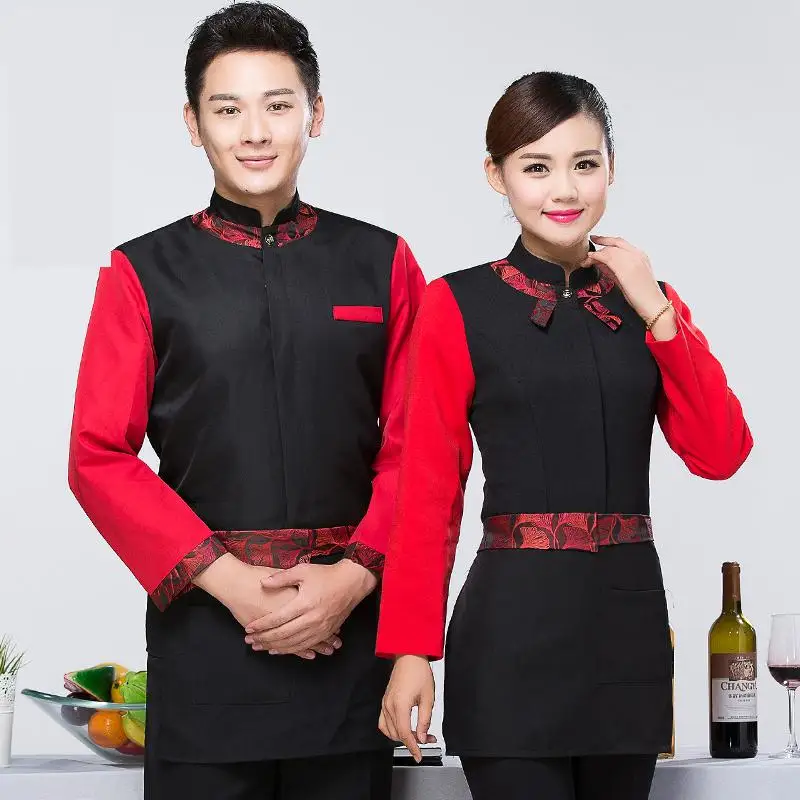 Одежда для осени и зимы комбинезоны с длинным рукавом отеля ресторана