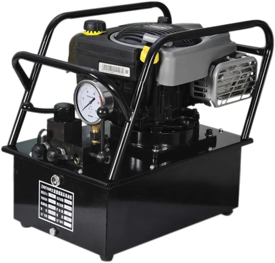 Бензин С Приводом От Двигателя электрический генератор 25L Hydraulic Pump with pressure holding