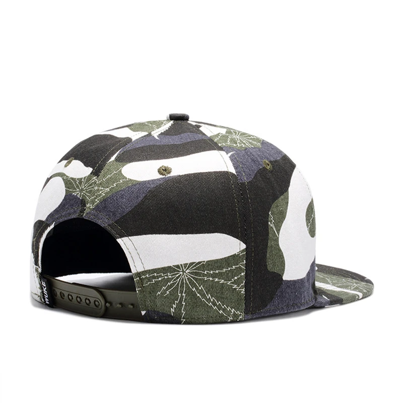 [WUKE] брендовая камуфляжная кепка с листьями Кепка Snapback головные уборы для мужчин