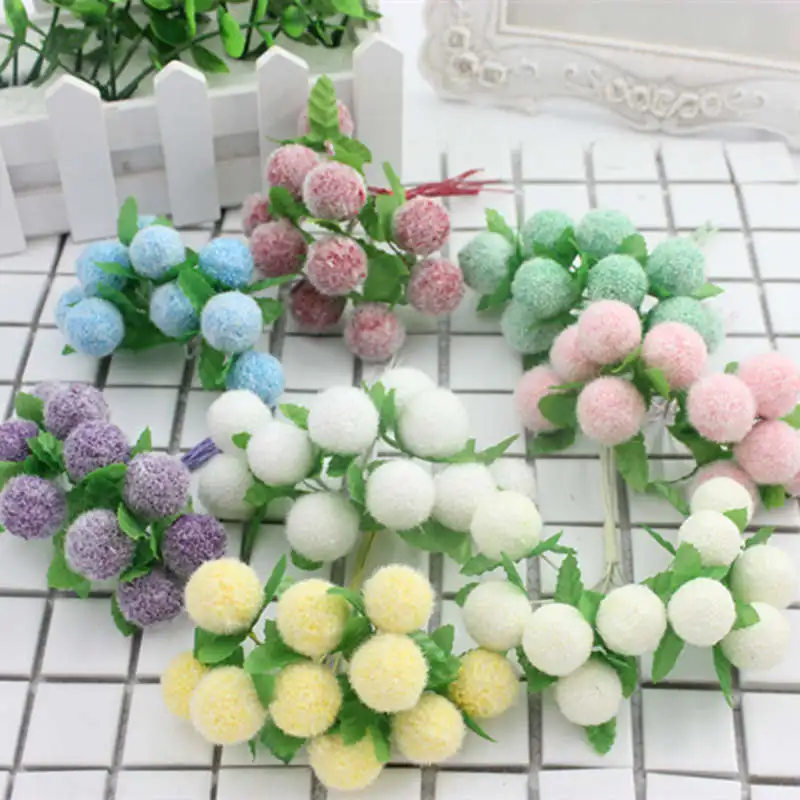 Искусственные цветы бесплатно гирлянда ручной работы материал милая мультяшная