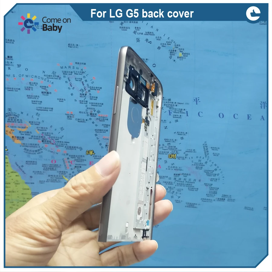 Задняя крышка для аккумулятора Lg G5 H850 h840 H830 H860 H870 H820 Корпус задней аккумуляторной