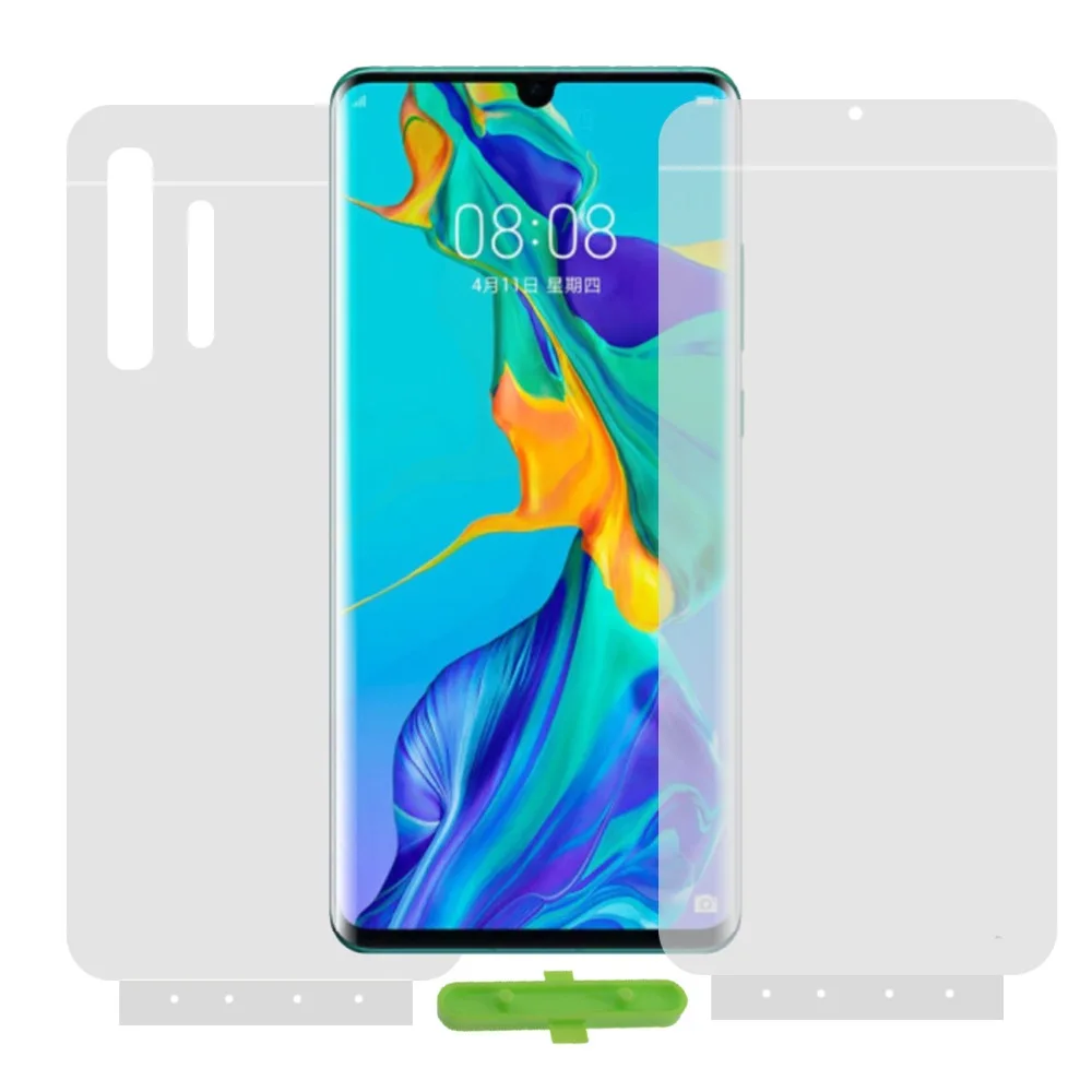 5D мягкая Гидрогелевая Защитная пленка для Huawei P30 Pro защита экрана полное покрытие