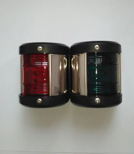

Marine boat yacht Starboard/Port Green And Red Navigation Light 12V LED Side Lamp