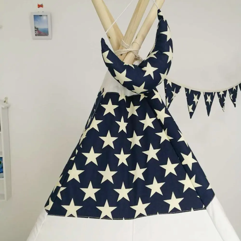 Детский игровой шатер со звездами детский вигвам в индийском стиле | Игрушки и