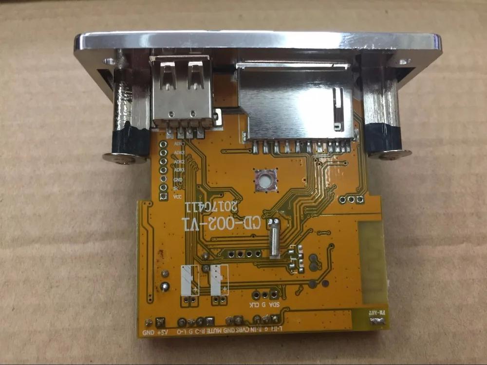 12 В стерео музыка беспроводной Bluetooth 4 2 видео декодер плата RM / RMVB FLAC APE BT MP3 JPEG PNG AUX U